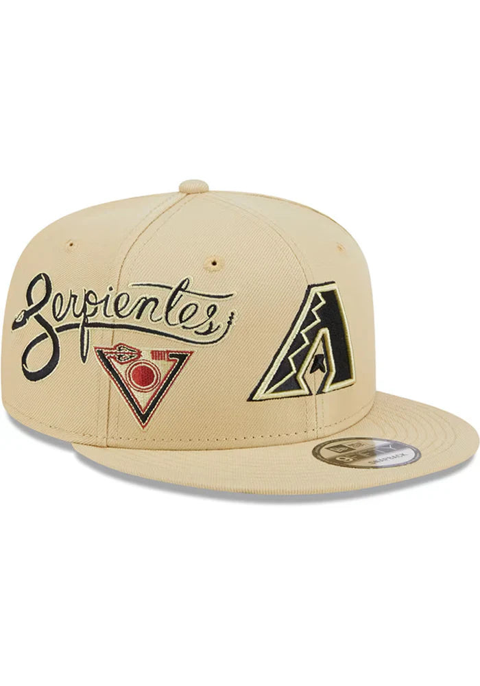 Arizona Diamondbacks City Connect Icon 9FIFTY Snapback Hat - Tan