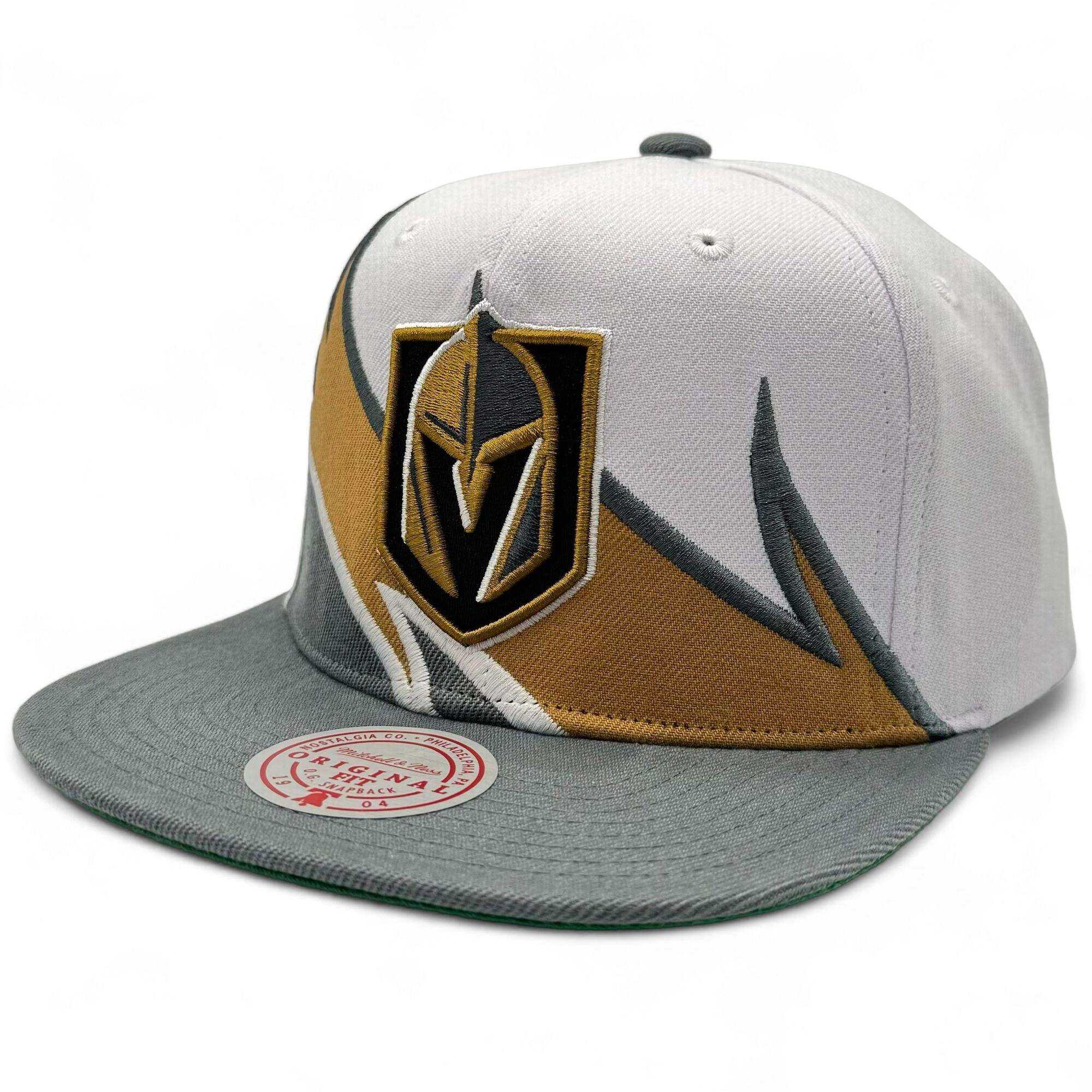 Vegas Golden Knights Vintage Sharktooth Snapback - Mitchell & Ness