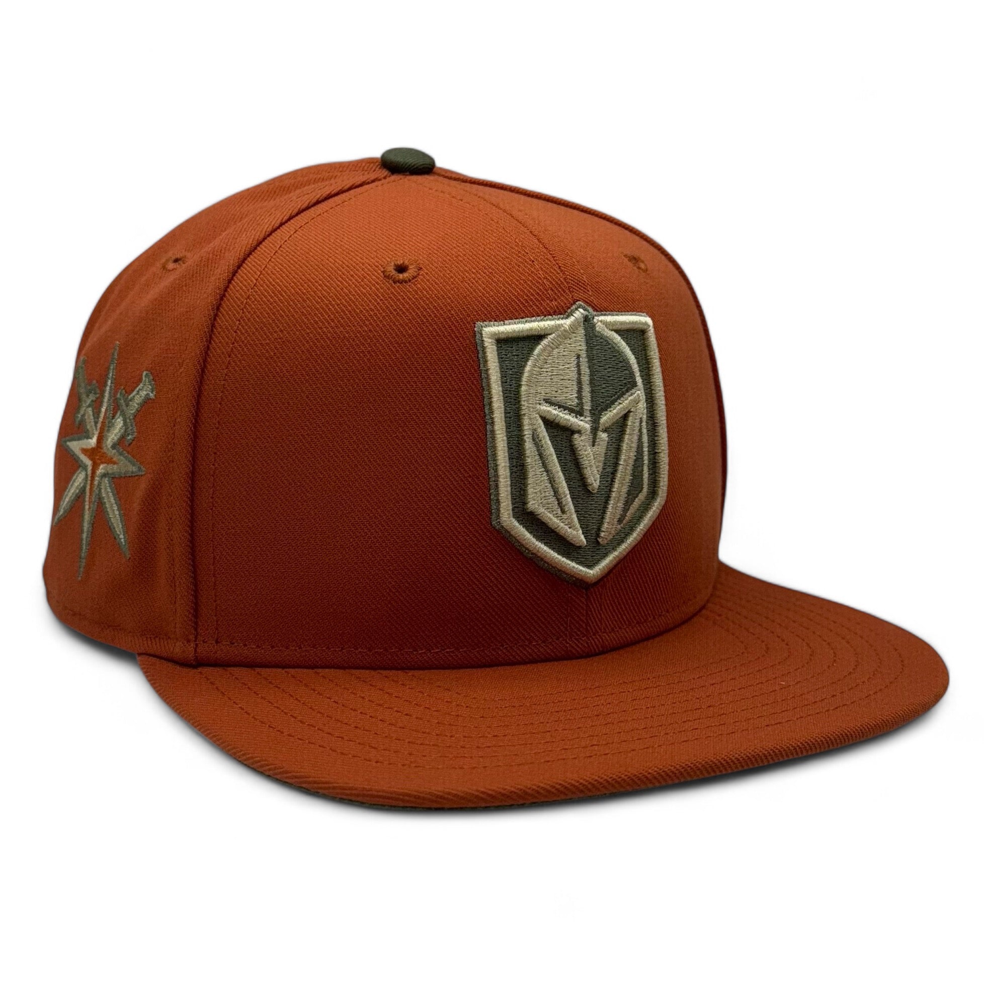 Vegas Golden Knights Hunter Snapback Hat - Orange