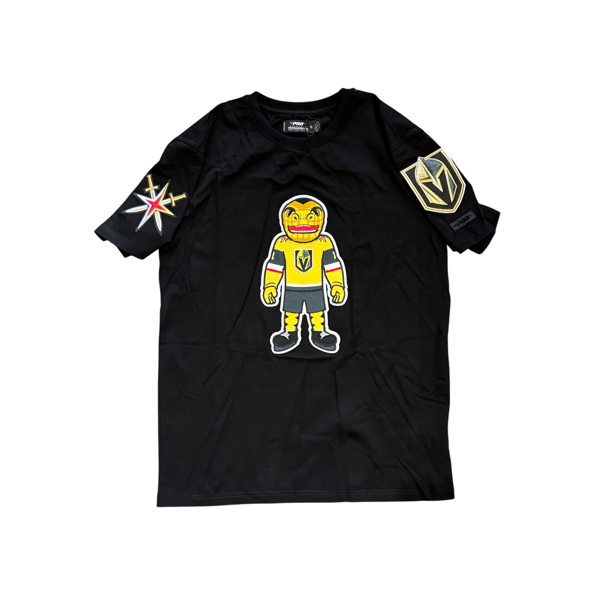 Vegas Golden Knights Mascot Patch T-shirt - Black