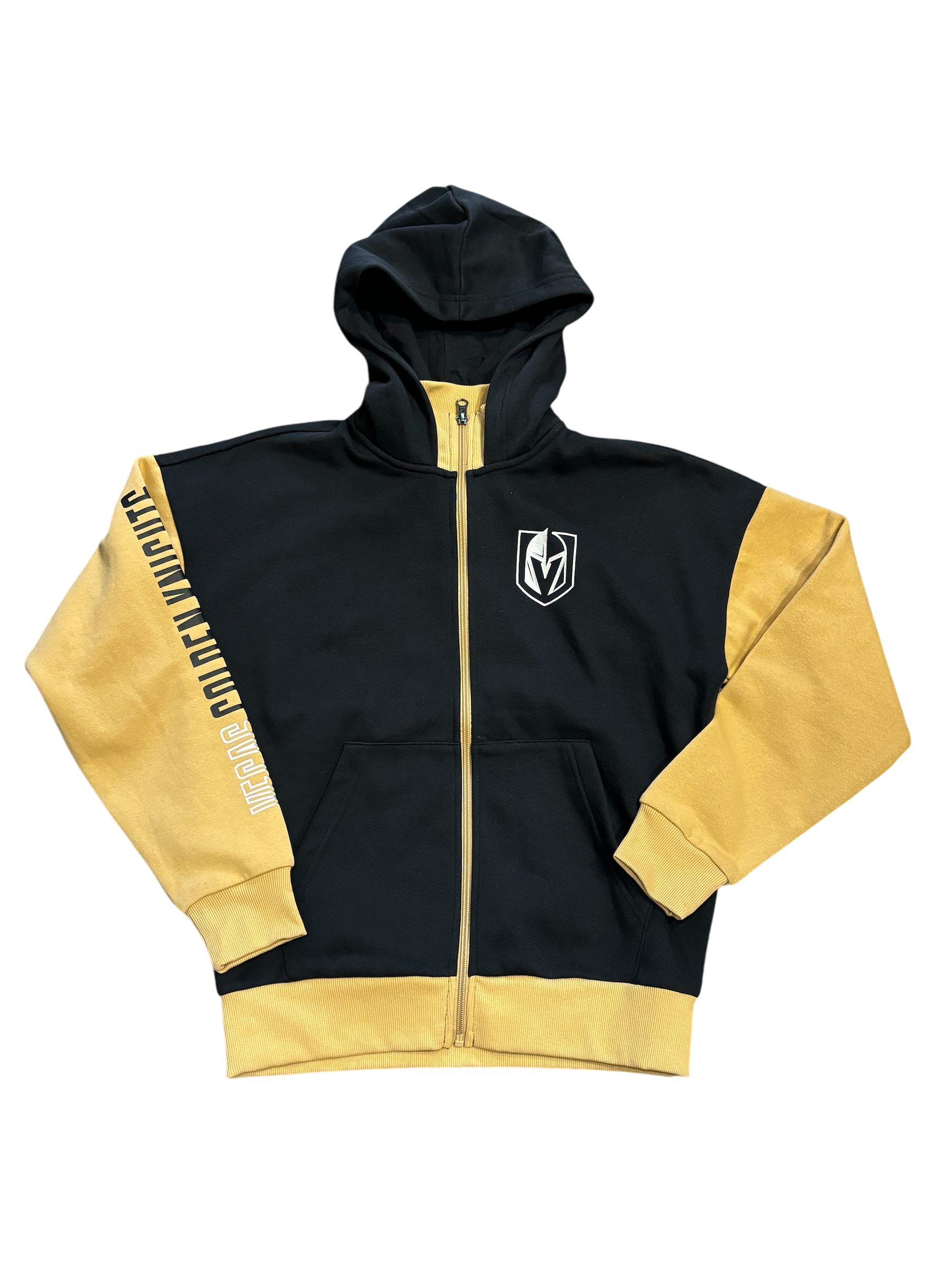 Vegas Golden Knights Womens Vintage Hockey Zip Up Hood