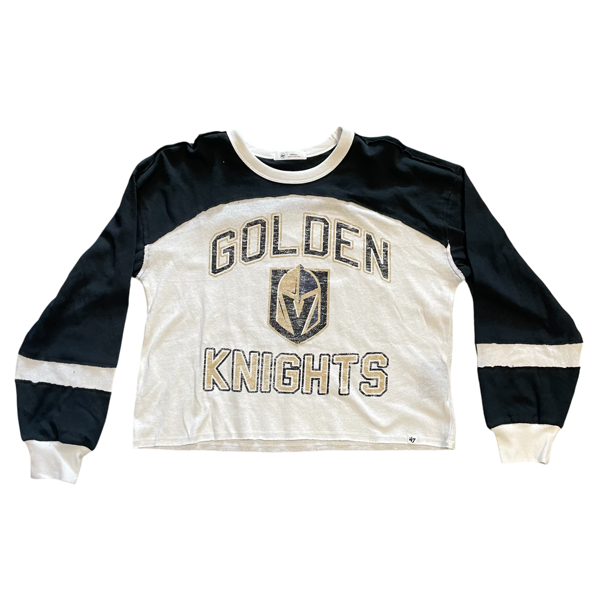 Vegas Golden Knights Double Header CURVE '47 TONI LONG SLEEVE TEE WOMENS