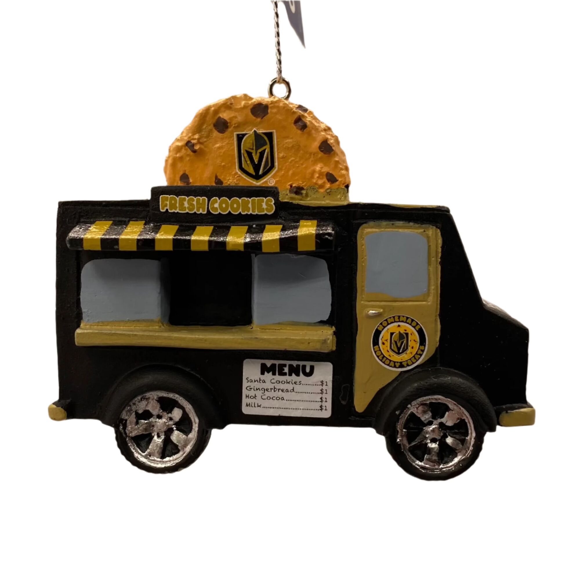 Vegas Golden Knights Holiday Food Truck Ornament