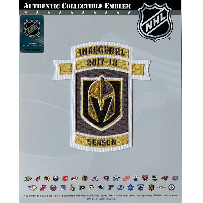 Vegas Golden Knights NHL 2017 Inaugural Season Patch