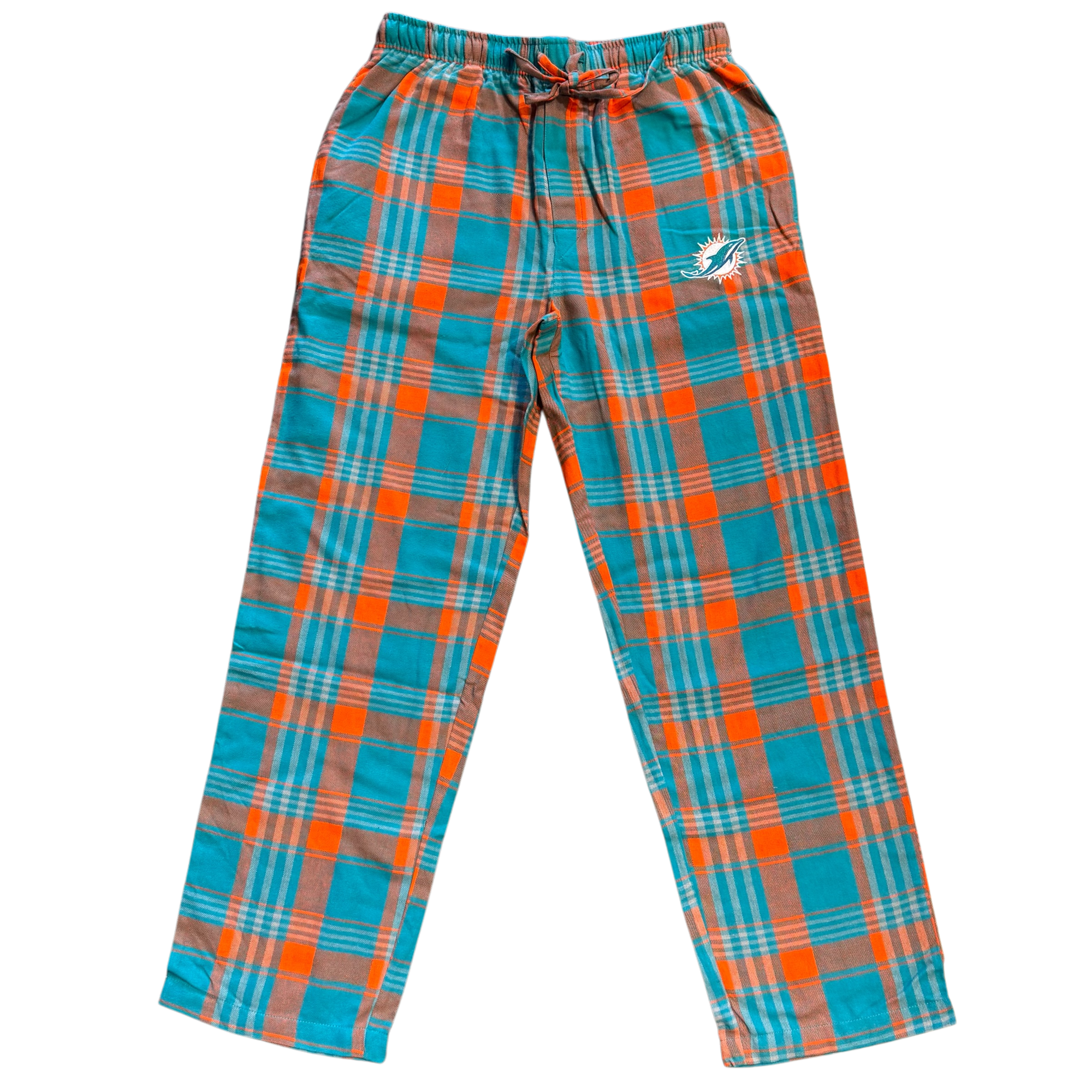 Miami Dolphins Men's Ledger Flannel Pajama Pants