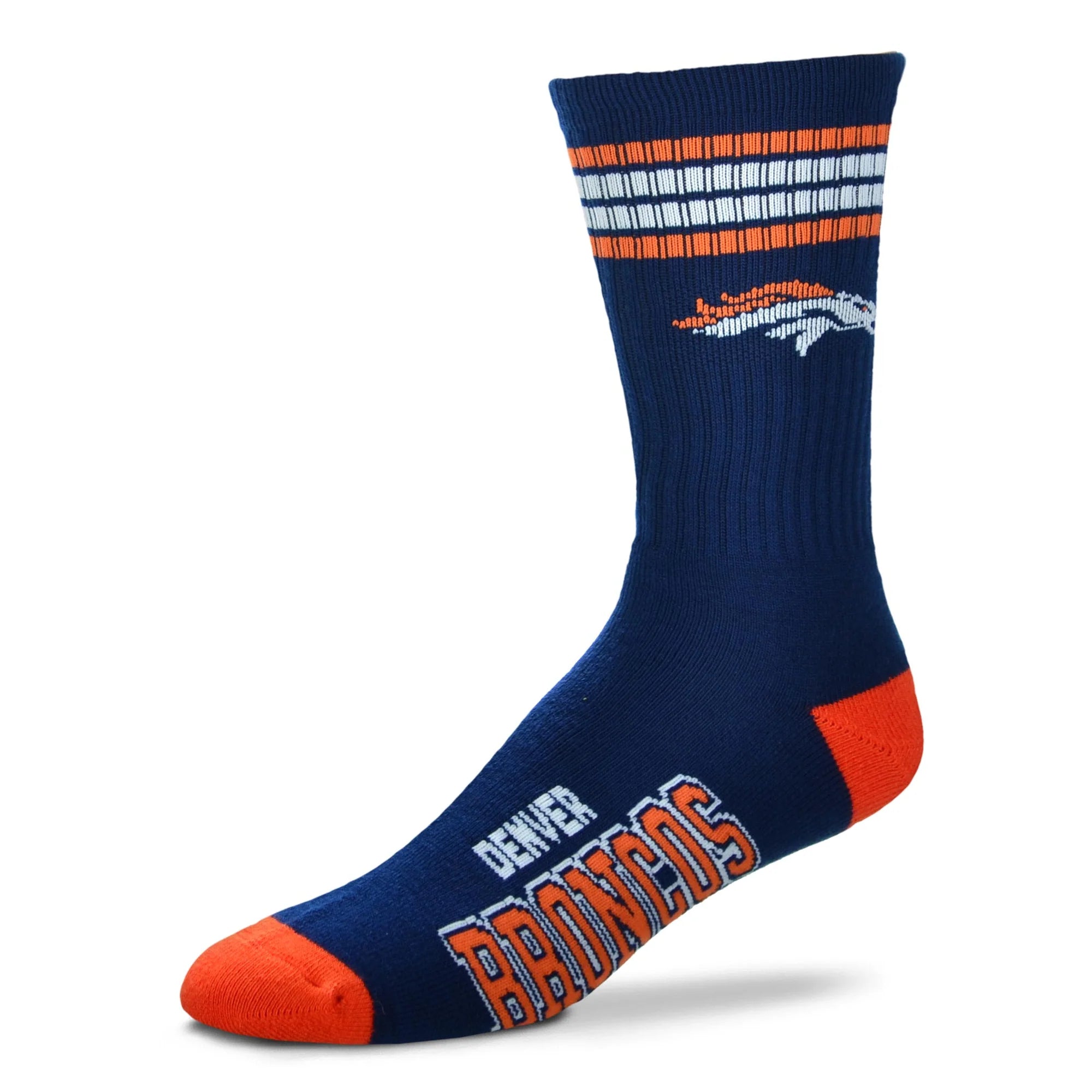 Denver Broncos 4 Stripe Deuce Socks