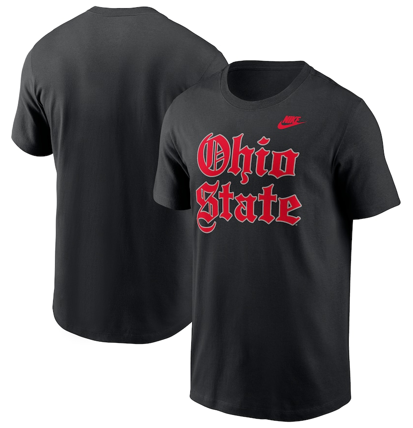 Ohio State Buckeyes Nike Old English T-Shirt - Black ***