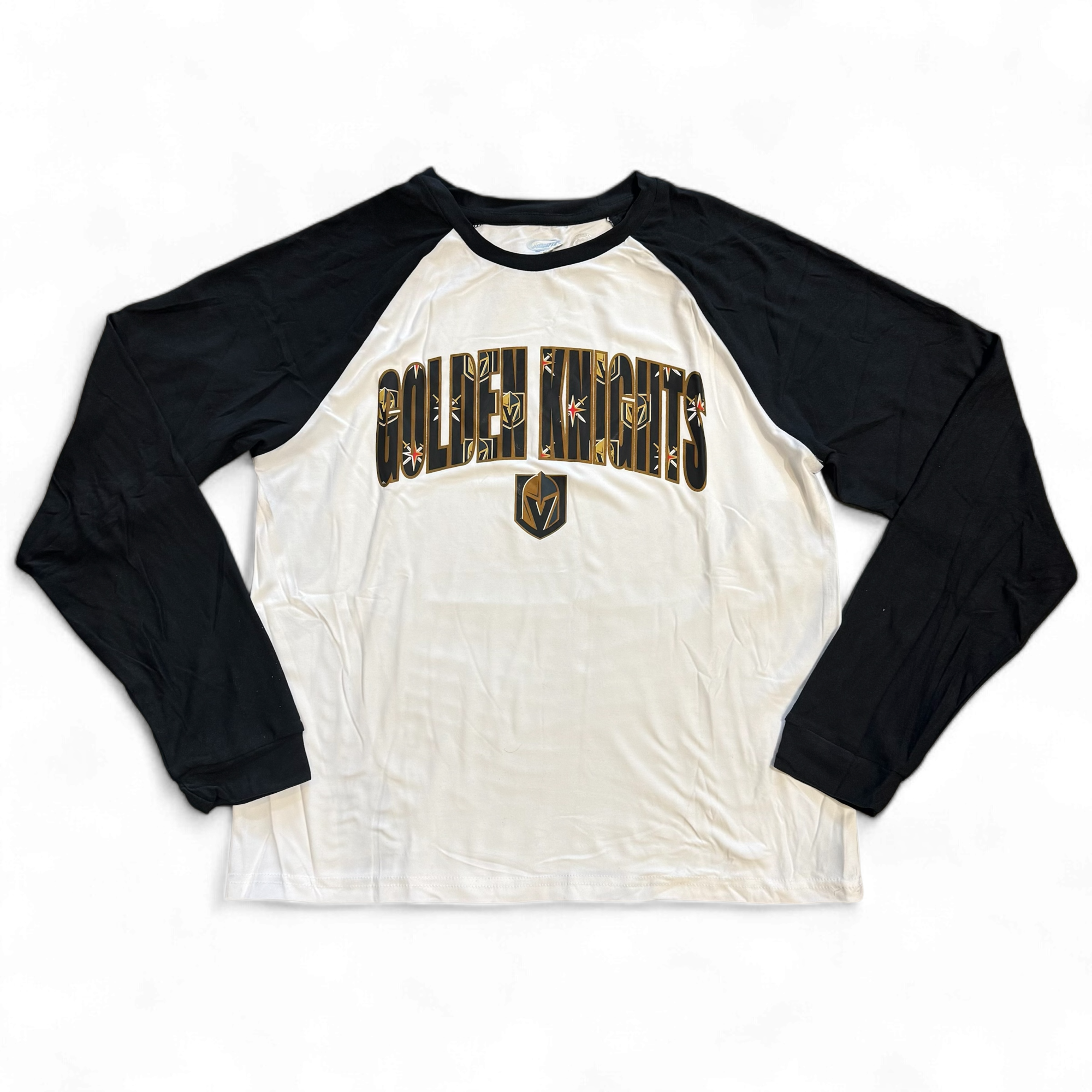 Vegas Golden Knights Womens Record Long Sleeve Raglan