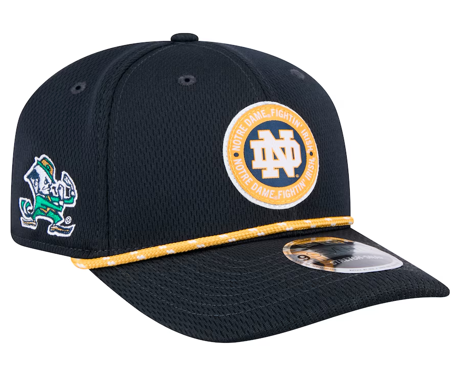 Notre Dame Fighting Irish COOLERA 9SEVENTY Rope Stretch-Snap Hat