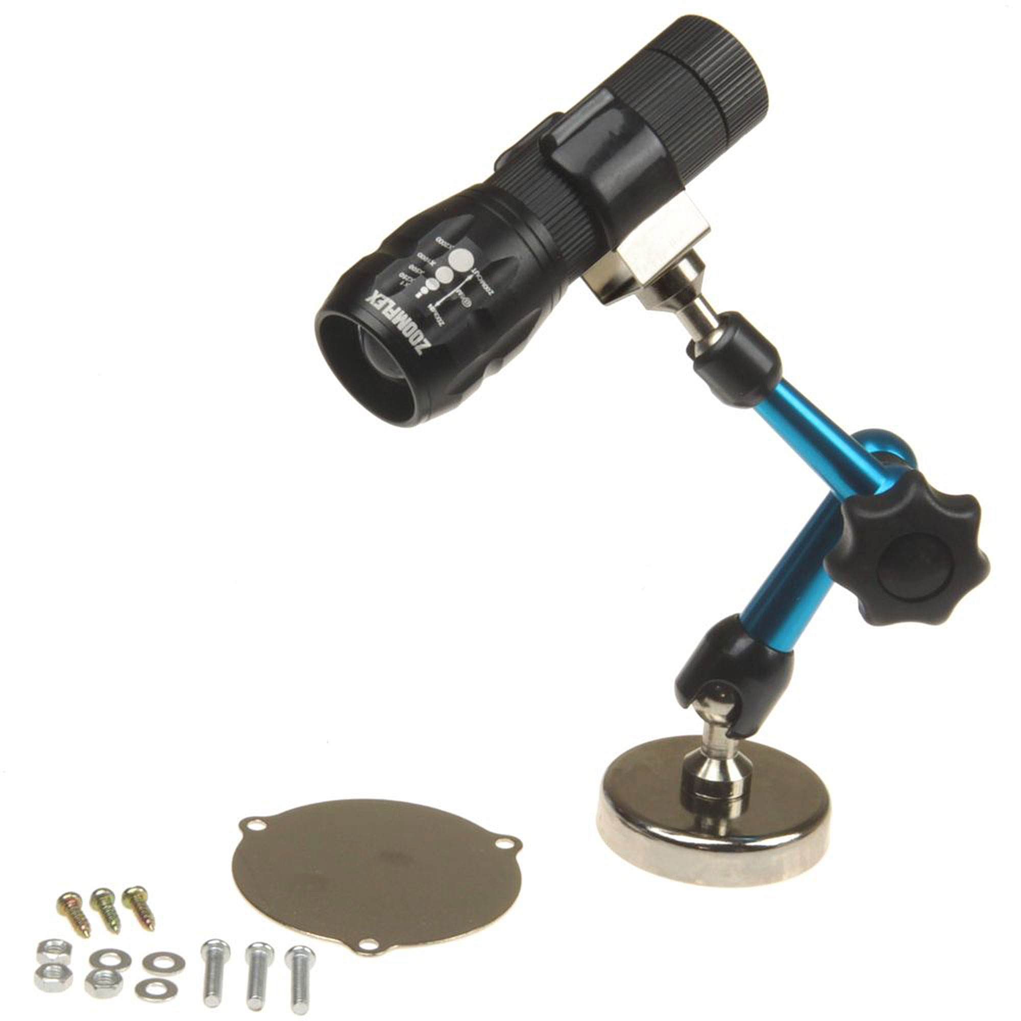 LED Flashlight with Magnetic Base