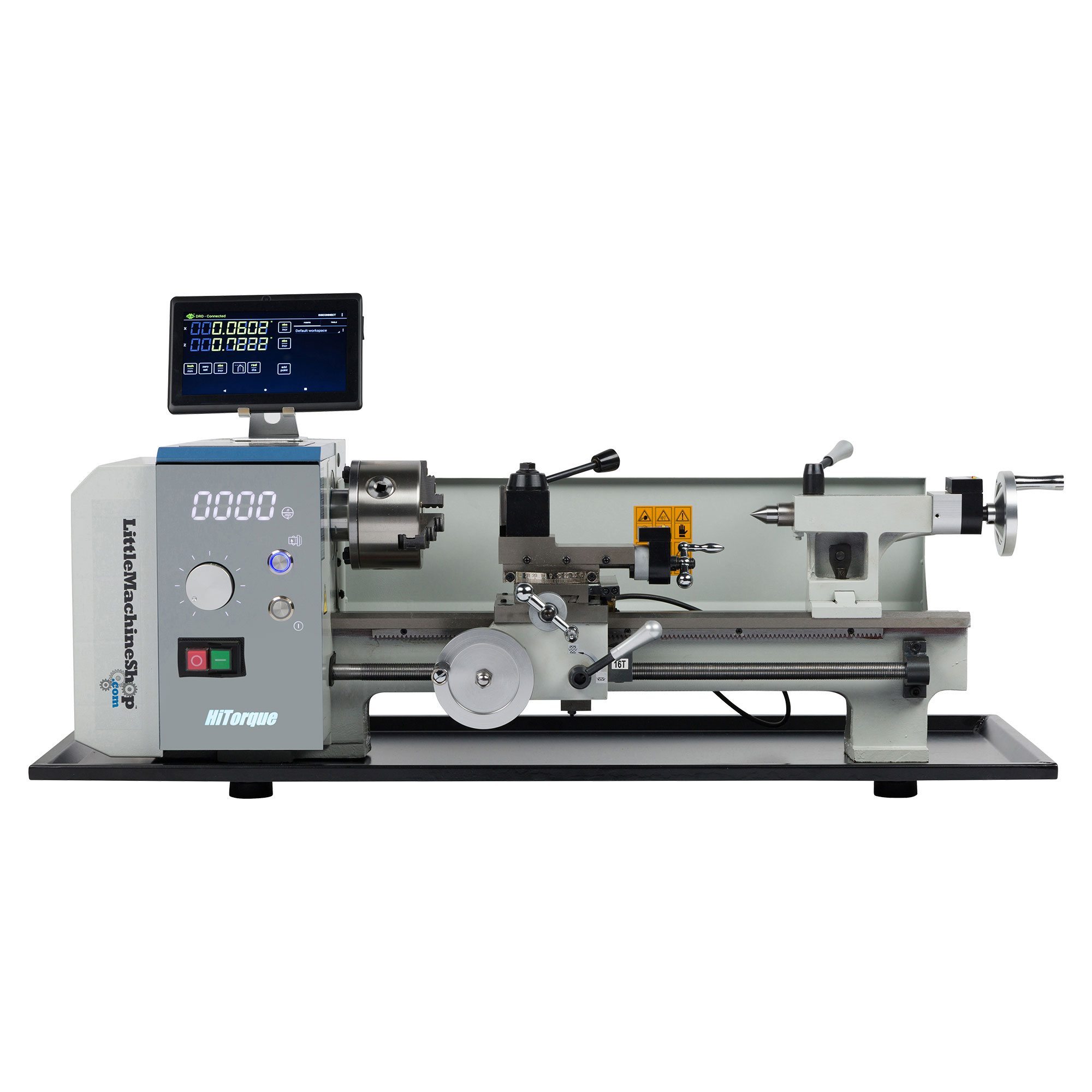 HiTorque 7450 Deluxe Mini Lathe - 7x16, LED Display