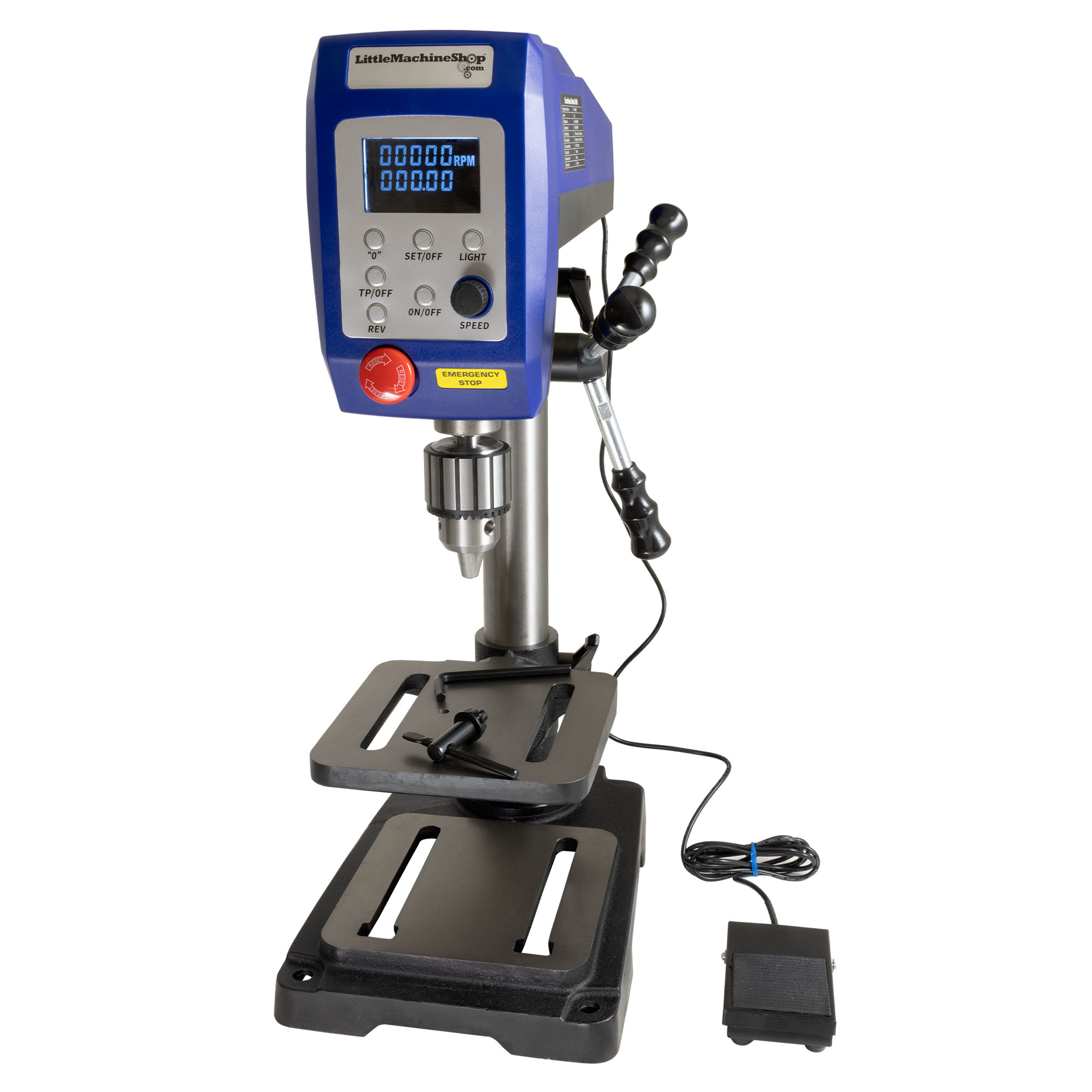 Drill Press, Mini Bench Top with Tapping Function